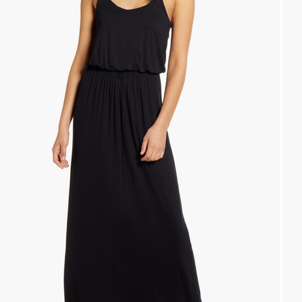 Elegant Black Maxi Dress